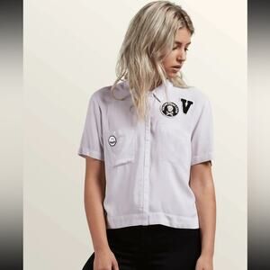 Volcom | Stone Resort Short Sleeve Button Up Size M